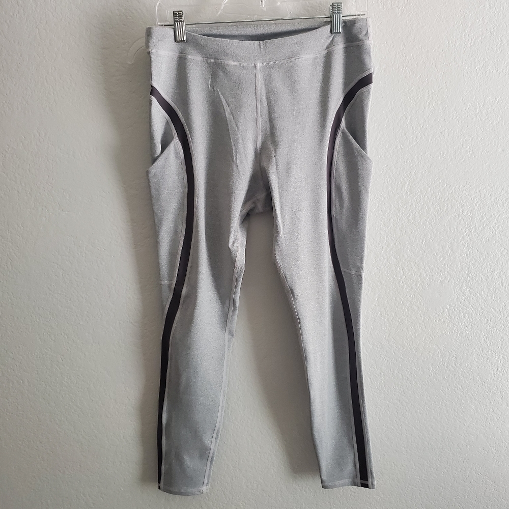 Gray Senita Leggings-Large